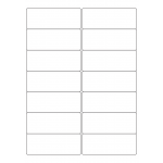 40526 - Label Size 99.1mm x 38.1mm - 14 label(s) per sheet