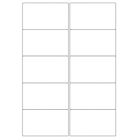 40533 - Label Size 99mm x 57mm - 10 label(s) per sheet