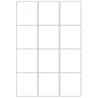 40534 - Label Size 63.5mm x 72mm - 12 label(s) per sheet