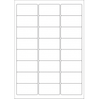 40536 - Label Size 64mm x 33.9mm - 24 label(s) per sheet