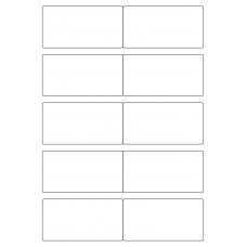 40540 - Label Size 97mm x 50mm - 10 label(s) per sheet 
