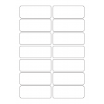 40542 - Label Size 90mm x 35mm - 14 label(s) per sheet