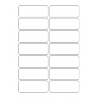 40542 - Label Size 90mm x 35mm - 14 label(s) per sheet