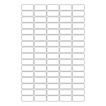 40547 - Label Size 33.5mm x 15mm - 80 label(s) per sheet