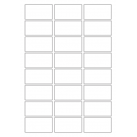 40573 - Label Size 60mm x 32mm - 24 label(s) per sheet