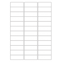 40579 - Label Size 63.5mm x 23mm - 36 label(s) per sheet