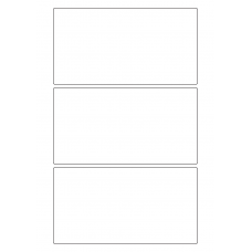 40596 - Label Size 170mm x 90mm - 3 label(s) per sheet