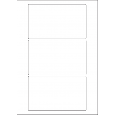 40601 - Label Size 150mm x 90mm - 3 label(s) per sheet