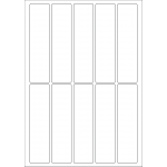 40602 - Label Size 35mm x 140mm - 10 label(s) per sheet