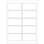 40613 - Label Size 94mm x 49mm - 10 label(s) per sheet