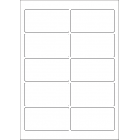 40613 - Label Size 94mm x 49mm - 10 label(s) per sheet