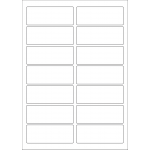 40614 - Label Size 93mm x 36mm - 14 label(s) per sheet