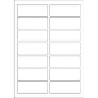 40614 - Label Size 93mm x 36mm - 14 label(s) per sheet