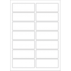 40614 - Label Size 93mm x 36mm - 14 label(s) per sheet