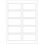 40617 - Label Size 90mm x 45mm - 10 label(s) per sheet