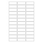 40642 - Label Size 56mm x 20mm - 36 label(s) per sheet