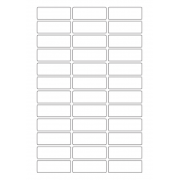 40642 - Label Size 56mm x 20mm - 36 label(s) per sheet