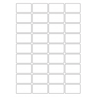40647 - Label Size 47mm x 28.36mm - 36 label(s) per sheet