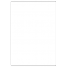 40676 - Label Size 200mm x 285mm - 1 label(s) per sheet