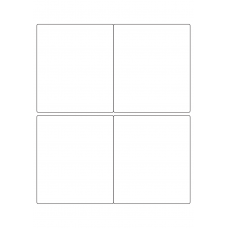 40689 - Label Size 100mm x 115mm - 4 label(s) per sheet