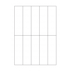 40691 - Label Size 35mm x 123mm - 10 label(s) per sheet