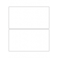 40694 - Label Size 207mm x 112mm - 2 label(s) per sheet