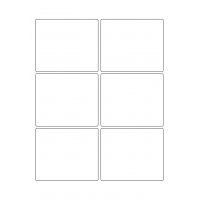 40701 - Label Size 93mm x 78mm - 6 label(s) per sheet