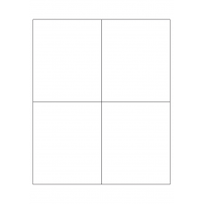 40703 - Label Size 100mm x 120mm - 4 label(s) per sheet