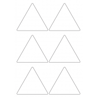 40704 - Label Size 95mm x 83mm - 6 label(s) per sheet