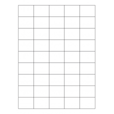 40718 - Label Size 40mm x 30mm - 45 label(s) per sheet