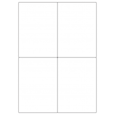 40726 - Label Size 100mm x 142mm - 4 label(s) per sheet