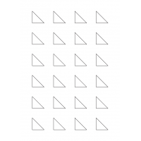 40739 - Label Size 25mm x 25mm - 24 label(s) per sheet