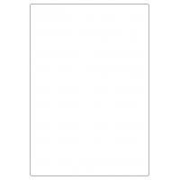 40744 - Label Size 196mm x 283mm - 1 label(s) per sheet