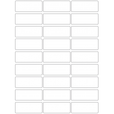 40762 - Label Size 70mm x 28mm - 27 label(s) per sheet 