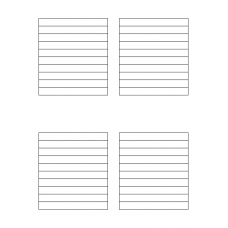 40763 - Label Size 90mm x 10mm - 40 label(s) per sheet 