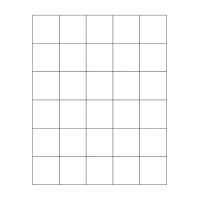 40775 - Label Size 40mm x 42mm - 30 label(s) per sheet