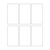 40776 - Label Size 67mm x 120mm - 6 label(s) per sheet