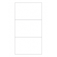 40778 - Label Size 140mm x 90mm - 3 label(s) per sheet