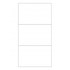 40778 - Label Size 140mm x 90mm - 3 label(s) per sheet 