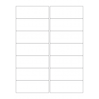 40784 - Label Size 99mm x 37mm - 14 label(s) per sheet