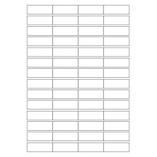 40796 - Label Size 48.5mm x 12mm - 56 label(s) per sheet 