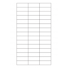 40803 - Label Size 50mm x 18mm - 45 label(s) per sheet 