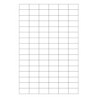 40810 - Label Size 30mm x 17mm - 96 label(s) per sheet