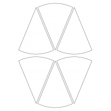 40959 - Label Size 94.3mm x 124.6mm - 6 label(s) per sheet 
