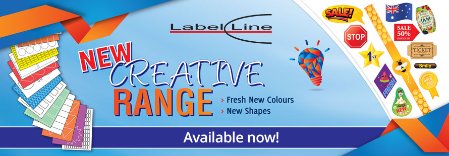 New Creative Range! Fresh new colours and shapes