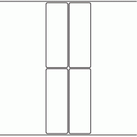 1010 - Label Size 50mm x 150mm - 920 labels per roll