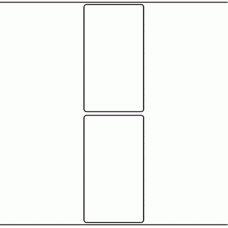 1014 - Label Size 75mm x 135mm - 500 labels per roll 