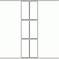 1019 - Label Size 50mm x 115mm - 1,180 labels per roll