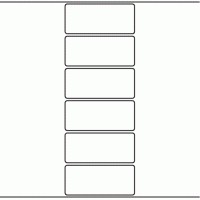 1025 - Label Size 100mm x 43mm - 1,500 labels per roll