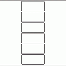 1025 - Label Size 100mm x 43mm - 1,500 labels per roll 